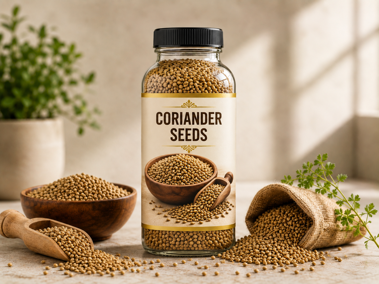 Coriander Seeds exported by Aurenta International Pvt. Ltd. from India
