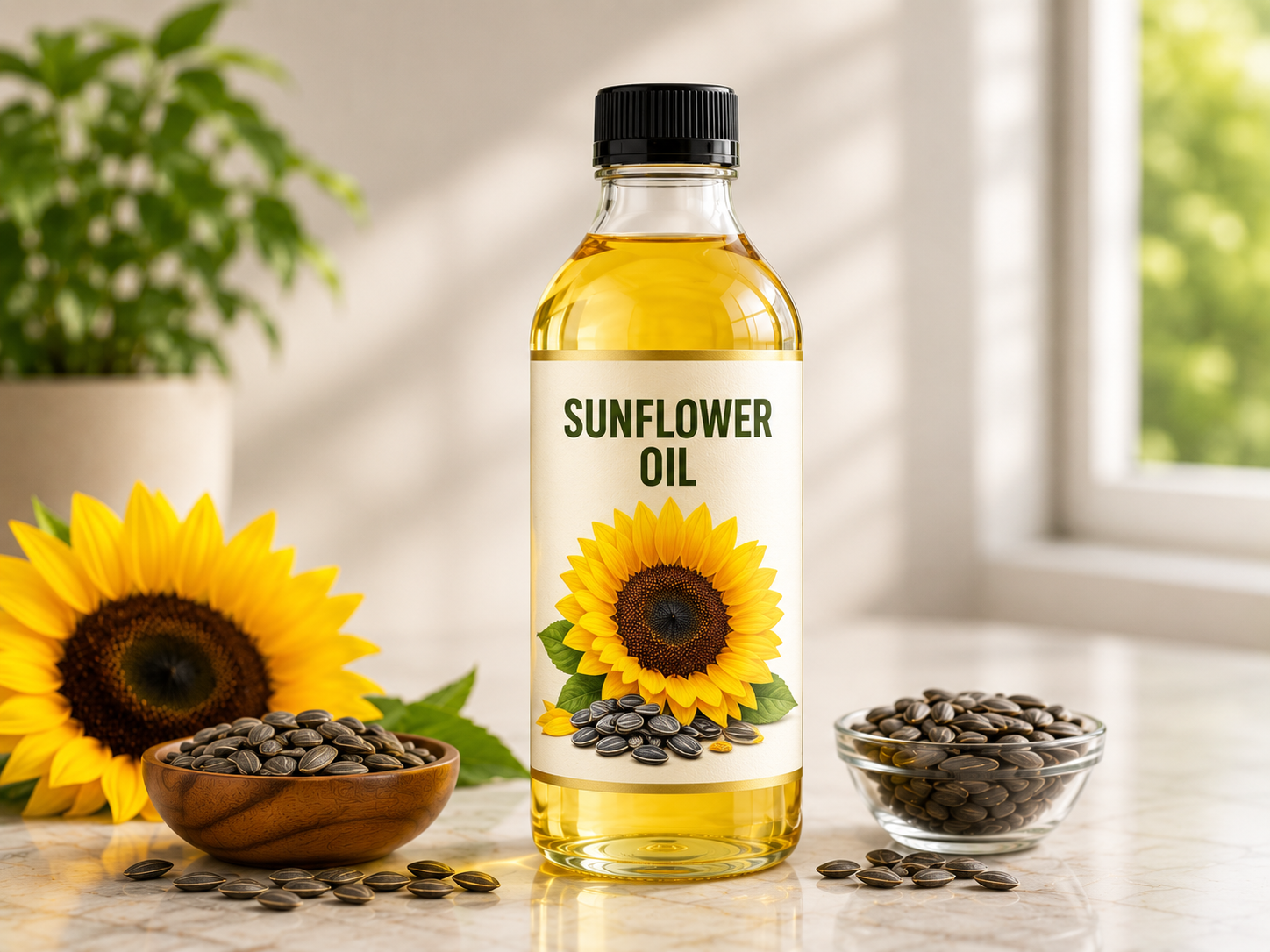 Premium Sunflower Oil supplied by Aurenta International Pvt. Ltd. from India