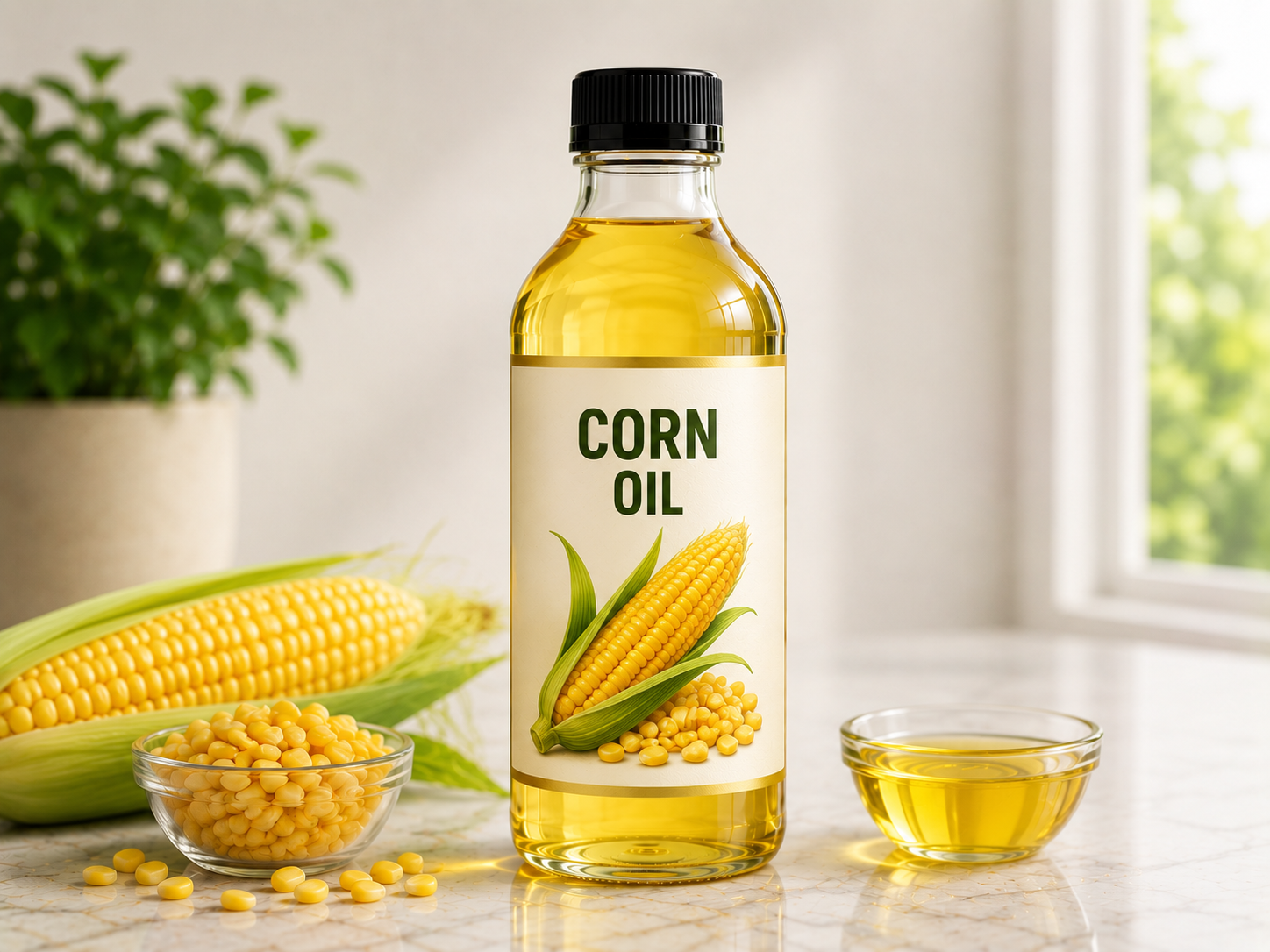 Premium Corn Oil supplied by Aurenta International Pvt. Ltd. from India