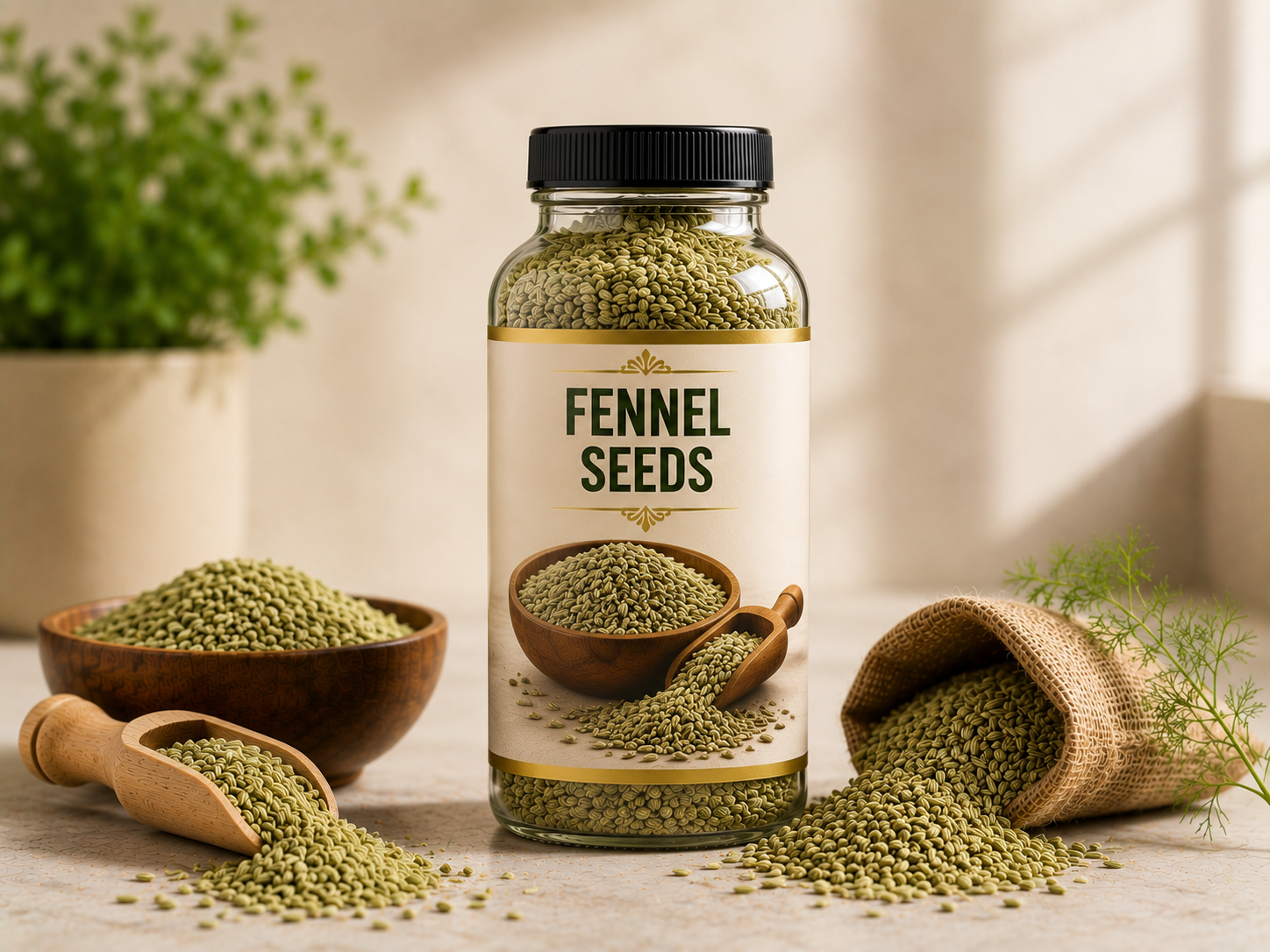 Fennel Seeds exported by Aurenta International Pvt. Ltd. from India